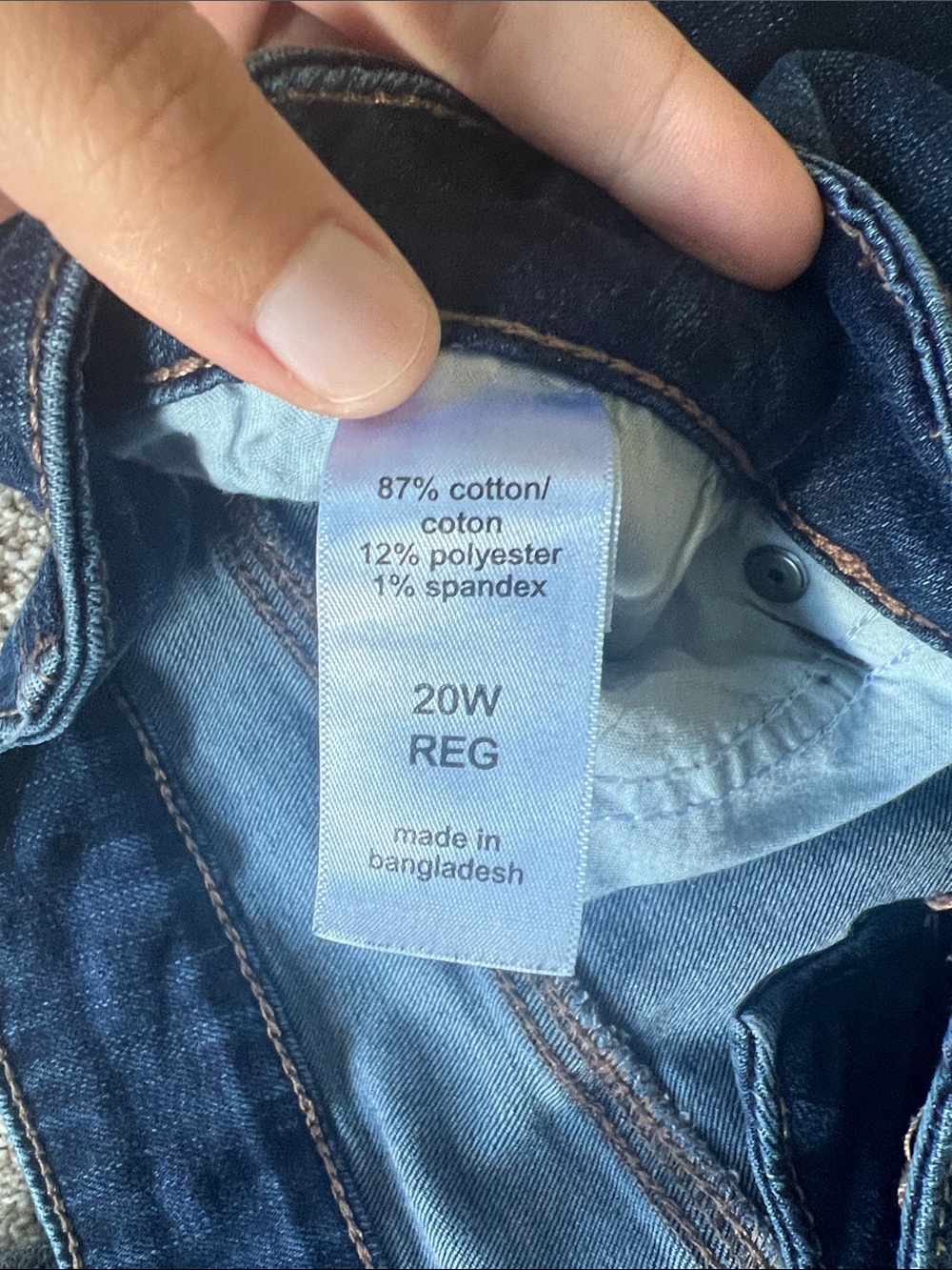 Maurice’s Dark Wash Boot Cut Jeans - Picture 2 of 4